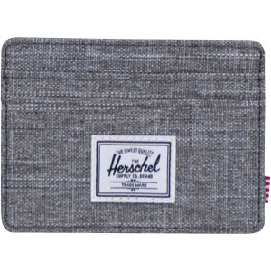 Herschel Charlie recycled RFID card holder, Heather grey (Travel wallets)