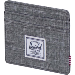 Herschel Charlie recycled RFID card holder, Heather grey (Travel wallets)