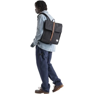 Herschel City recycled backpack 16L, Solid black (Backpacks)