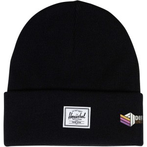Herschel Elmer beanie, Solid black (Hats)