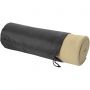 Huggy fleece blanket with drawstring carry pouch, Beige