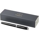 IM professional rollerball pen, solid black,Chrome (10702300)