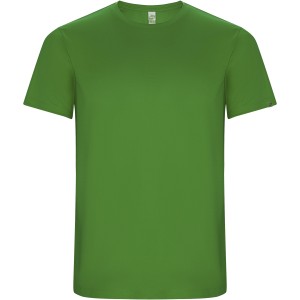 Imola short sleeve kids sports t-shirt, Green Fern (T-shirt, mixed fiber, synthetic)