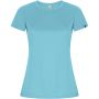 Imola short sleeve women's sports t-shirt, Turquois