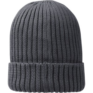 Ives organic beanie, Storm grey (Hats)