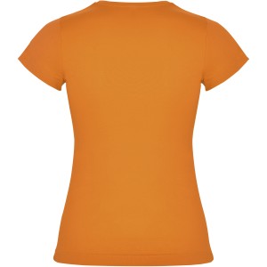 Jamaica short sleeve women's t-shirt, Orange (T-shirt, 90-100% cotton)