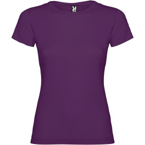 Jamaica short sleeve women's t-shirt, Purple (T-shirt, 90-100% cotton)