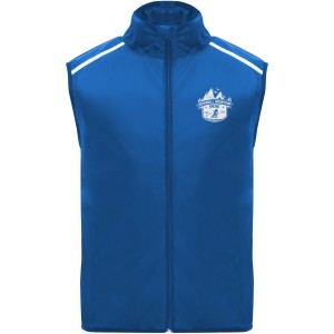 Jannu unisex lightweight running bodywarmer, Royal blue (Vests)