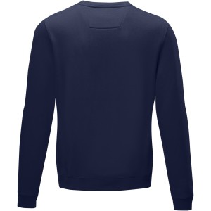 Jasper men's  organic GRS recycled crewneck sweater, Navy (Pullovers)
