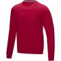 Jasper men's  organic GRS recycled crewneck sweater, Red