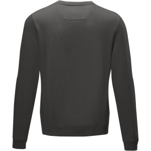 Jasper men's  organic GRS recycled crewneck sweater, Storm grey (Pullovers)
