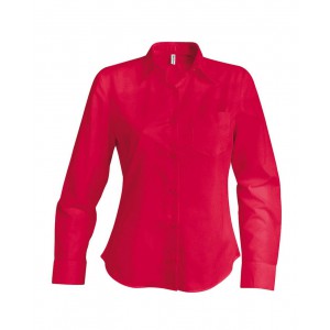 JESSICA - LADIES' LONG-SLEEVED SHIRT, Classic Red (shirt)