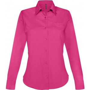 JESSICA - LADIES' LONG-SLEEVED SHIRT, Fuchsia (shirt)