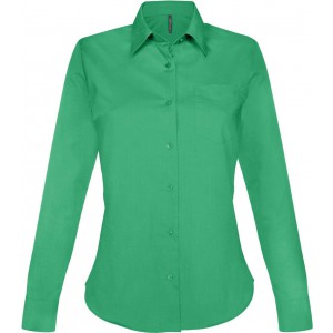 JESSICA - LADIES' LONG-SLEEVED SHIRT, Kelly Green (shirt)