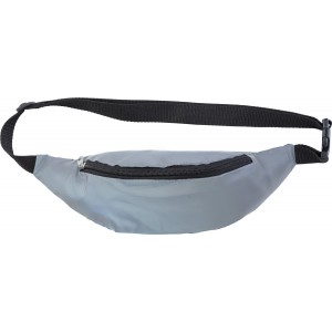 Polyester reflective wait bag Jocelyn, silver