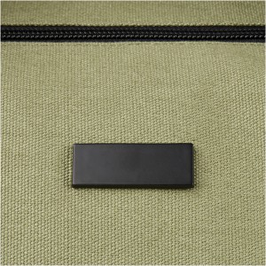 Joey GRS recycled canvas sports duffel bag 25L, Olive (Travel bags)