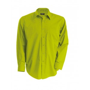 JOFREY - LONG-SLEEVED SHIRT, Burnt Lime (shirt)