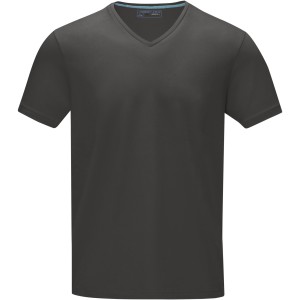 Kawartha short sleeve men's  organic t-shirt, Storm grey (T-shirt, 90-100% cotton)