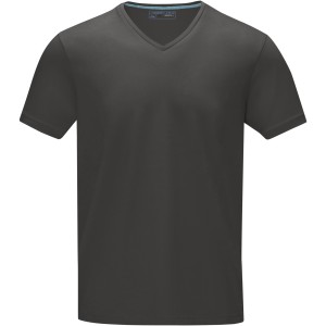 Kawartha short sleeve men's  organic t-shirt, Storm grey (T-shirt, 90-100% cotton)