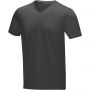 Kawartha short sleeve men's  organic t-shirt, Storm grey