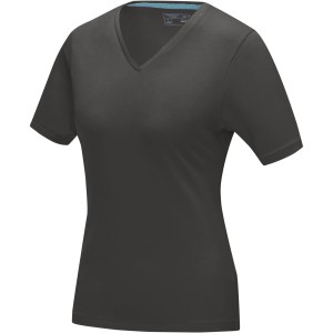 Kawartha short sleeve women's  organic t-shirt, Storm grey (T-shirt, 90-100% cotton)