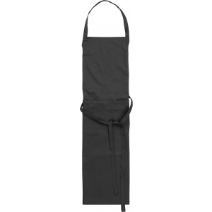 Cotton and polyester (240 gr/m2) apron Luke, black