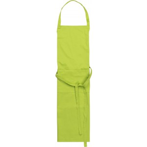 Cotton and polyester (240 gr/m2) apron Luke, lime