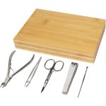 Ladia 5-piece bamboo manicure set, Natural (12619806)