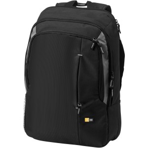 Reso 17" laptop backpack, solid black