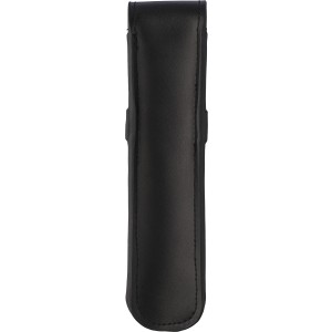 Leather pen pouch Nadir, black