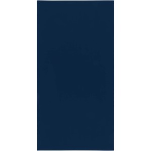 Lucas RPET sport towel 50x100 cm, Navy (Towels)