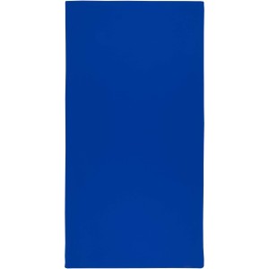 Lucas RPET sport towel 50x100 cm, Royal blue (Towels)