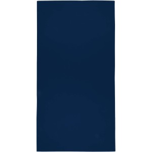 Lucas RPET sport towel 70x140 cm, Navy (Towels)