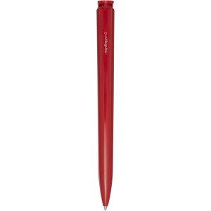 Lucia recycled plastic ballpoint pen, Red (Plastic pen)