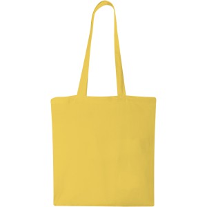 Madras 140 g/m2 cotton tote bag, Yellow (cotton bag)