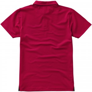 Markham short sleeve men's stretch polo, Red (Polo shirt, 90-100% cotton)