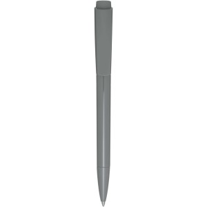 Martha recycled plastic ballpoint pen, Grey (Plastic pen)