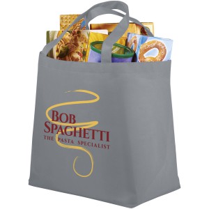 Maryville non-woven shopping tote bag, Grey (Shopping bags)