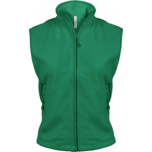 MELODIE - LADIES' MICROFLEECE GILET, Kelly Green (Vests)