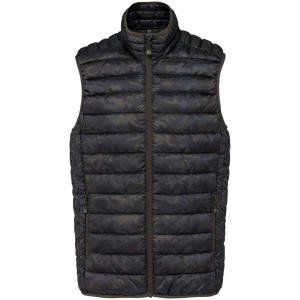 MEN?S LIGHTWEIGHT SLEEVELESS FAKE DOWN JACKET, Jungle Camo (Vests)