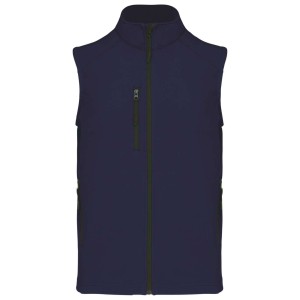 MEN'S SOFTSHELL BODYWARMER, Navy (Vests)