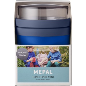 Mepal Ellipse lunch pot, Blue (Plastic kitchen equipments)