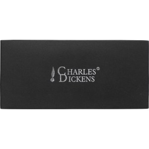 Metal Charles Dickens? writing set Alan, grey (Pen sets)