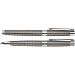 Metal Charles Dickens? writing set Alan, grey (5991-03)