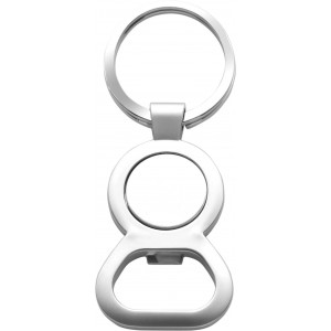 Metal key holder Soren, silver (Keychains)