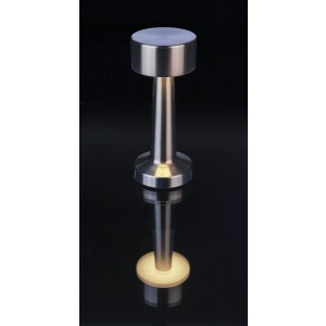 Metal tablelight Fiorella, silver (Lamps)