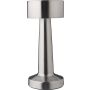 Metal tablelight Fiorella, silver