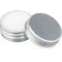 Metal tin lip balm Kevin, silver