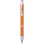 Moneta recycled aluminium ballpoint pen, Orange