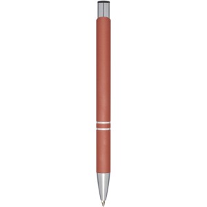 Moneta soft touch ballpoint pen, Brick (Metallic pen)